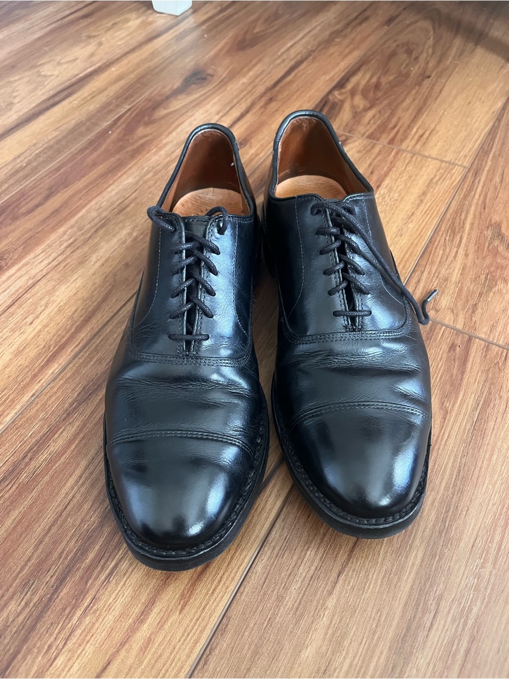 Allen Edmonds Park Avenue Oxford- Black Leather